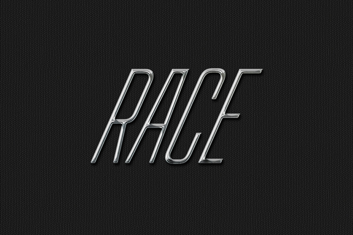 Chrome Metal Photoshop Effects 22