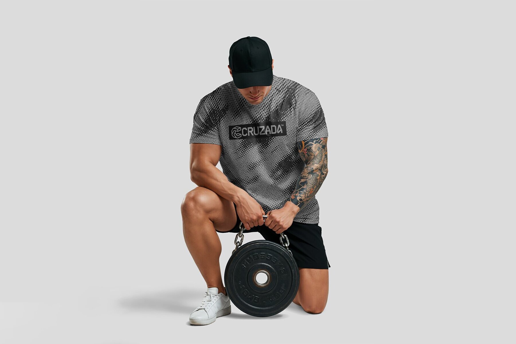 Gym T Shirt Mockup 2