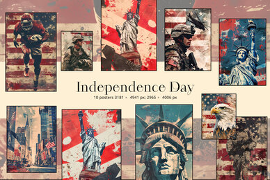 Independence Day Poster Collection