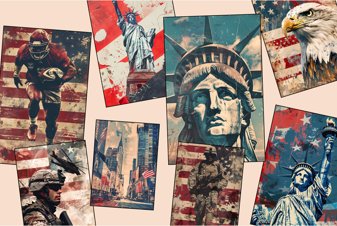 Independence Day Poster Collection 2