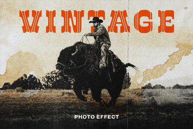 Dirty Vintage Photo Effect