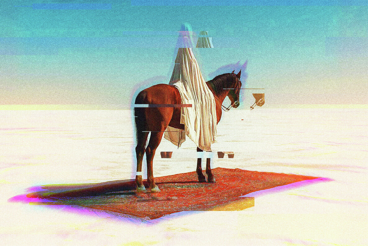 Radial Glitch Photo Effect 3