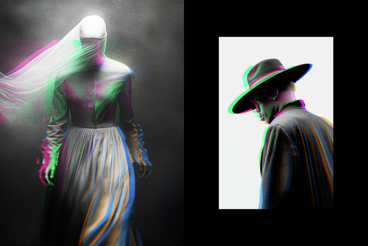 Glitch Distort Photo Effect 6