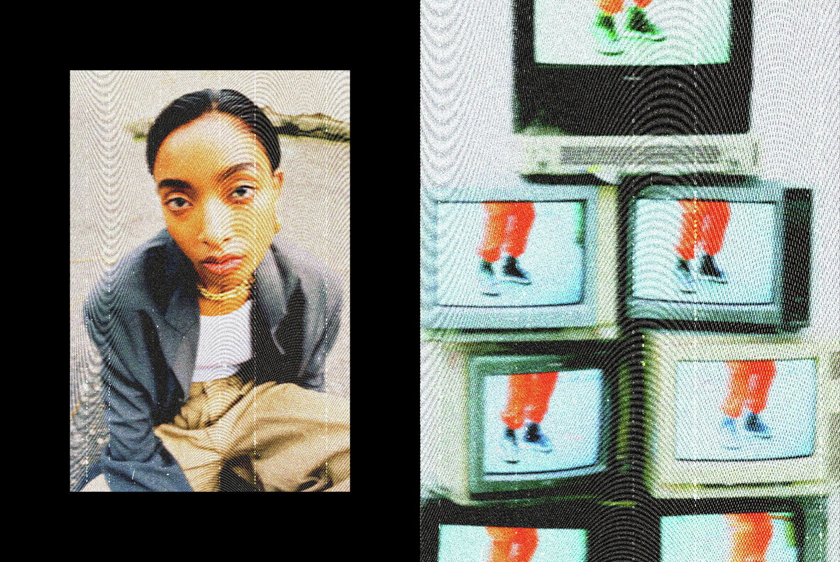 Old TV Photo Effect 3