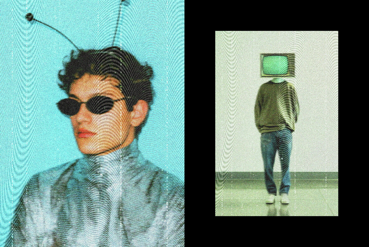 Old TV Photo Effect 5