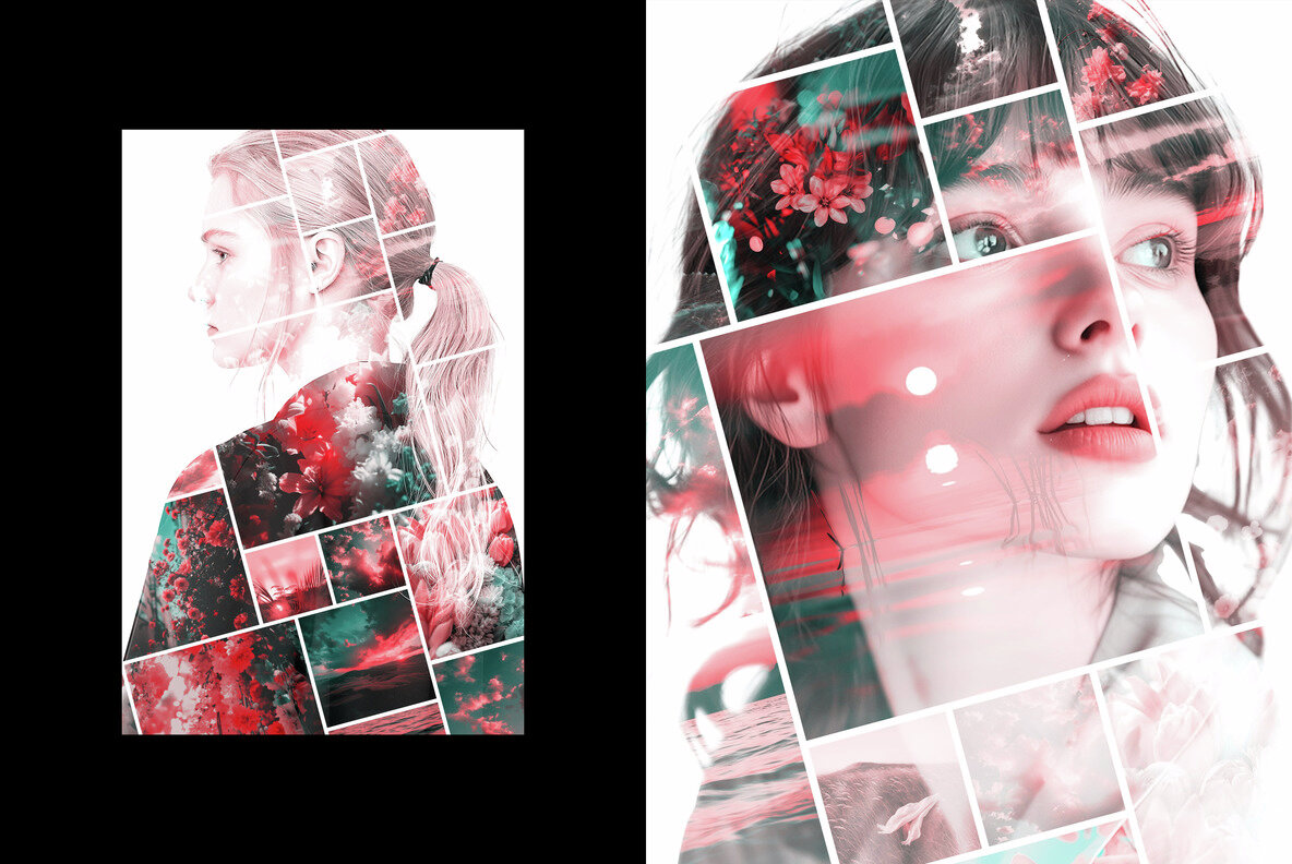 Double Exposure Collage Effect 5