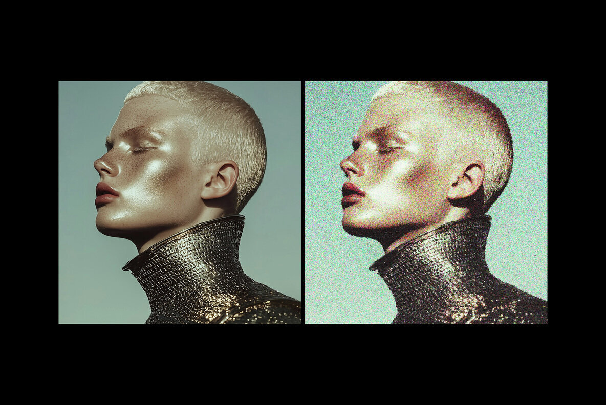 Grain Print Photo Effect 2