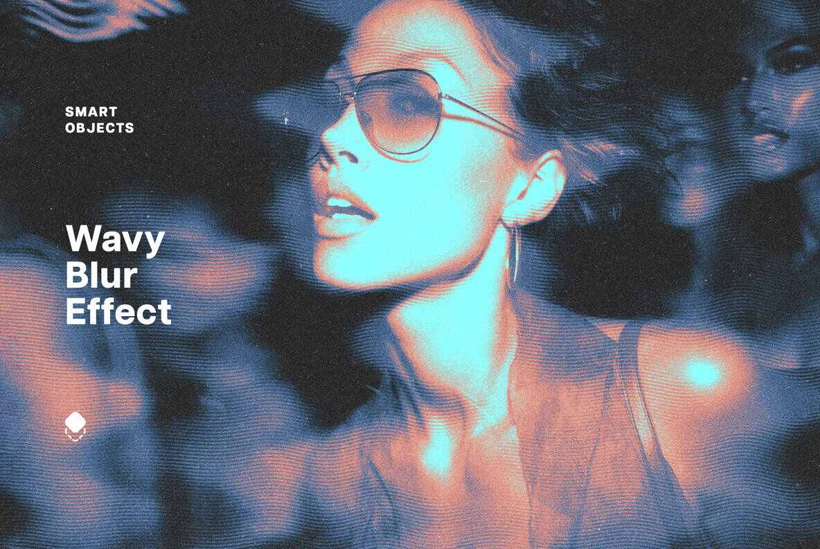 Wavy Blur Photo Effect 1