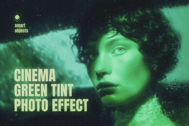 Cinema Green Tint Photo Effect