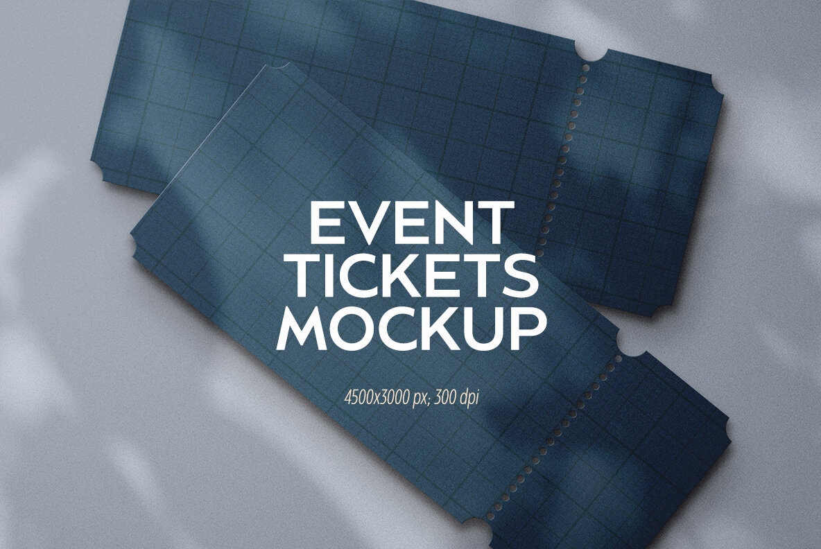 Event Tickets Mockup 1