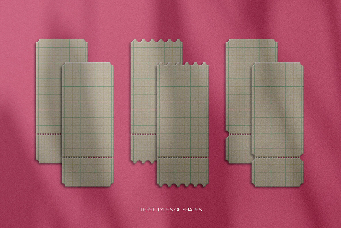 Event Tickets Mockup 3