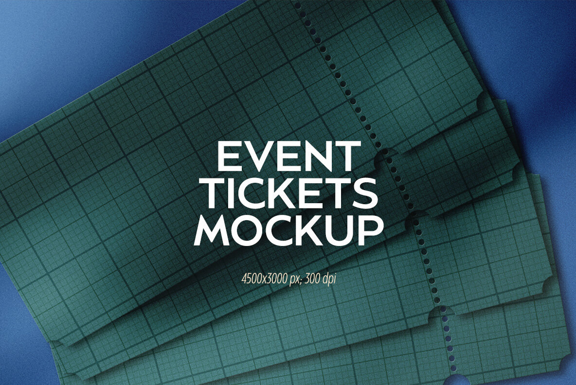 Event Tickets Mockup 1
