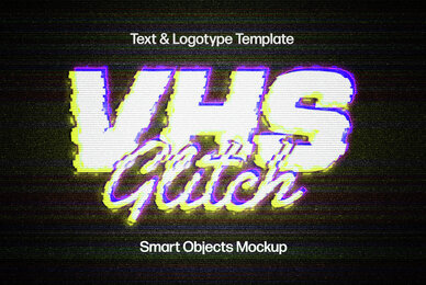 VHS Error Glitch Effect