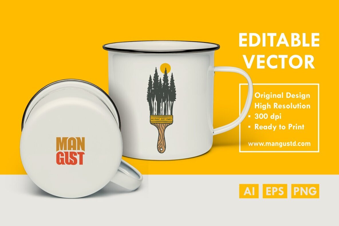 No Paint Just Pines 3