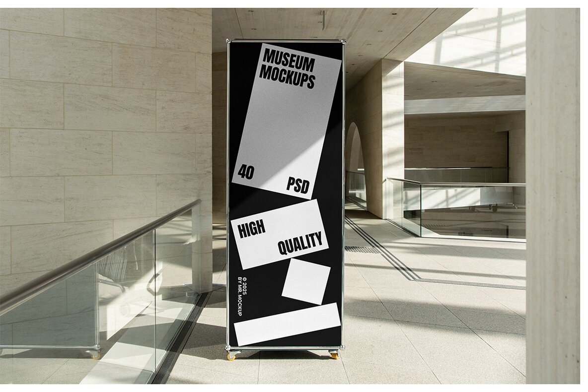 Museum Mockups 8