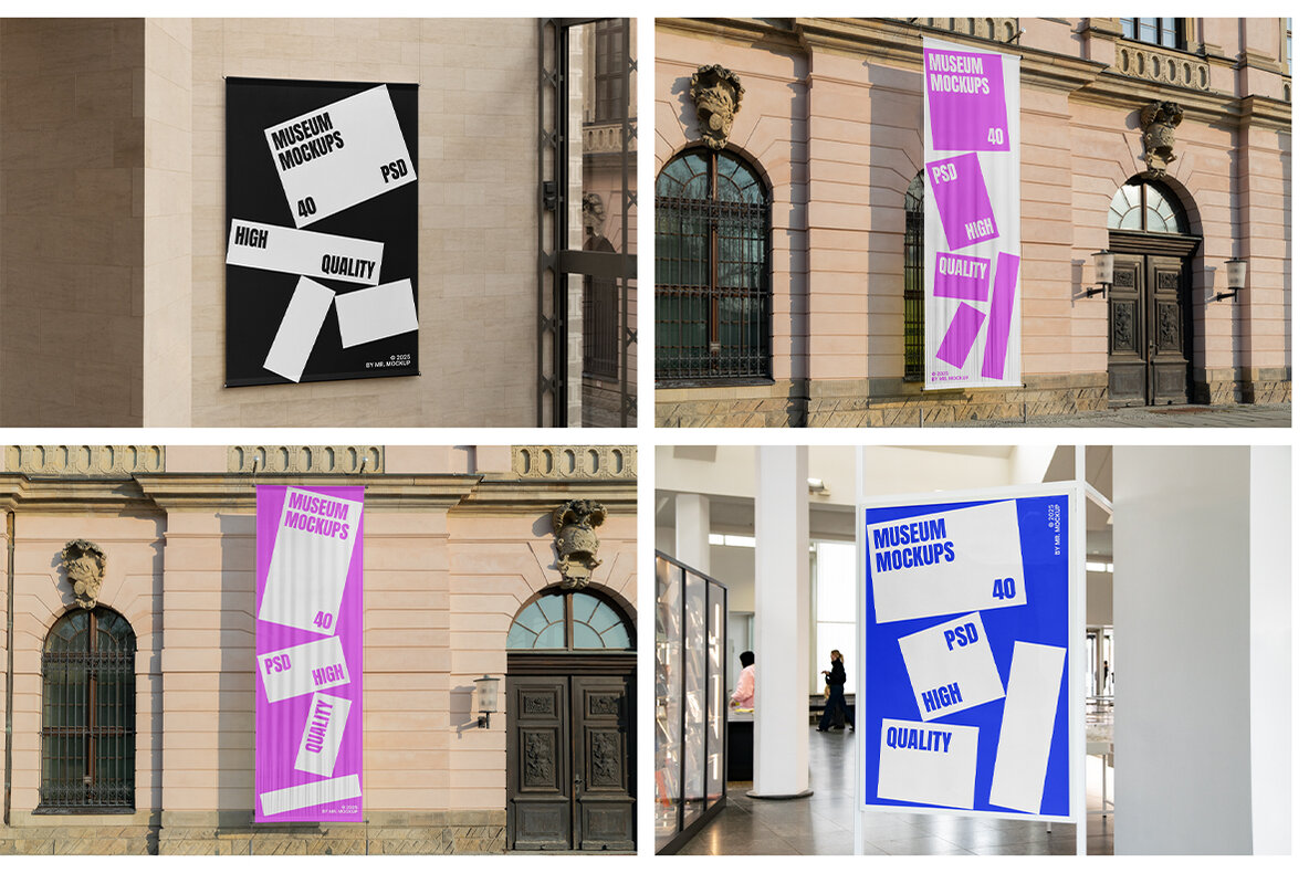 Museum Mockups 13