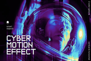 Cyber Motion Photo Effect