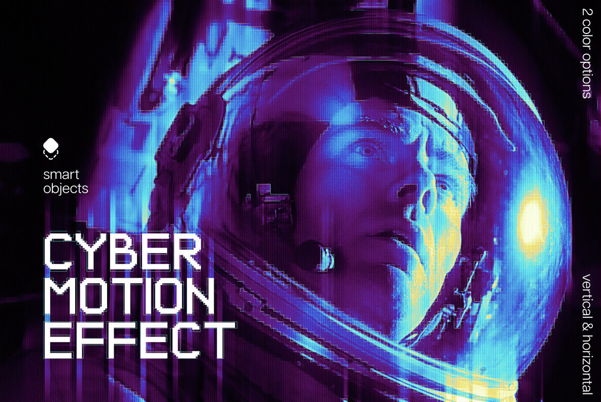 Cyber Motion Photo Effect 1