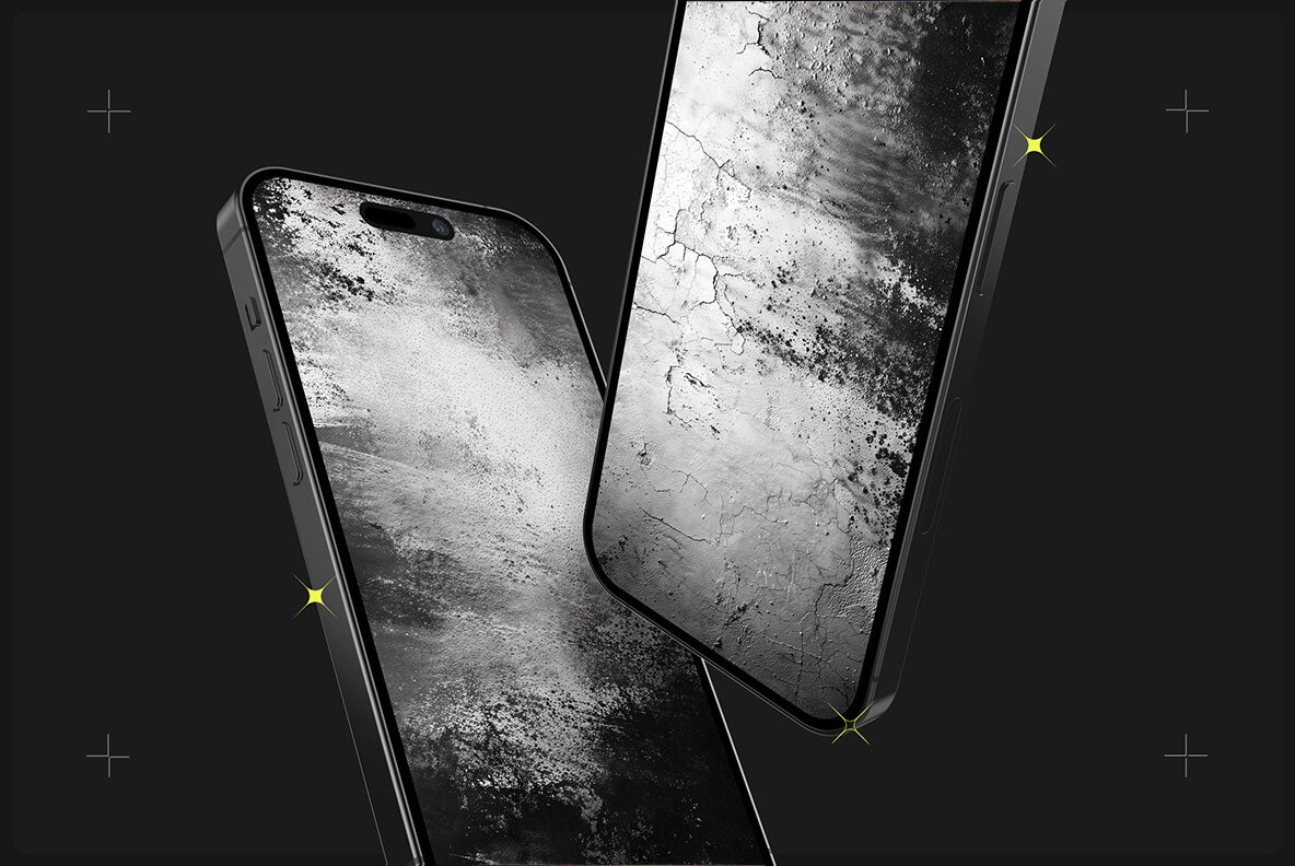 Grunge Black and White Textures 9