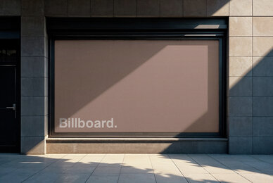 Storefront BIllboard Mockup