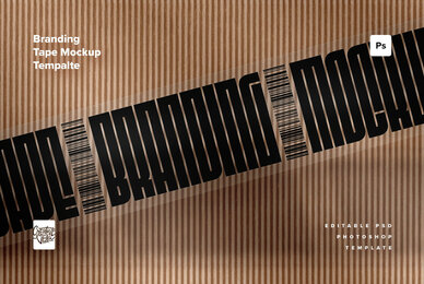 Branding Tape Mockup