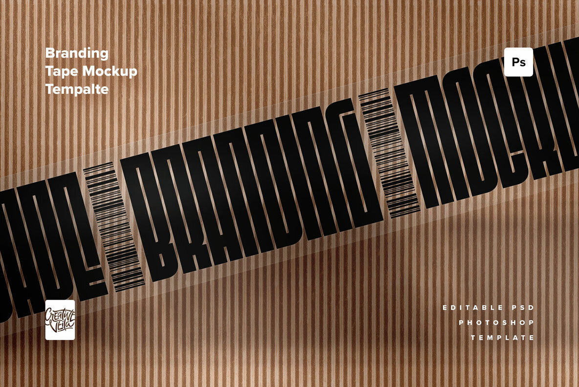 Branding Tape Mockup 1