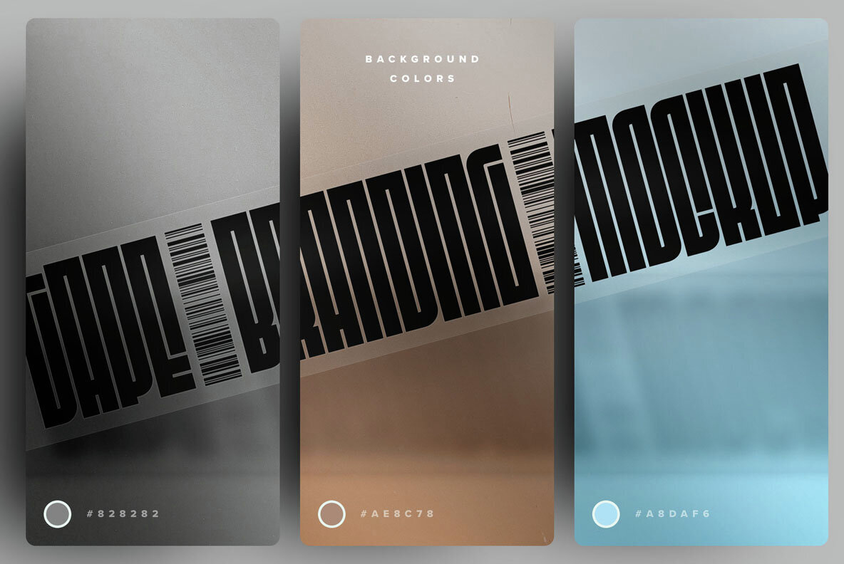 Branding Tape Mockup 3