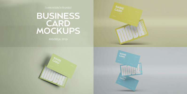 Business Card Mockups