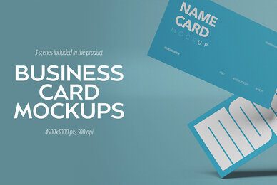 Business Card Mockups