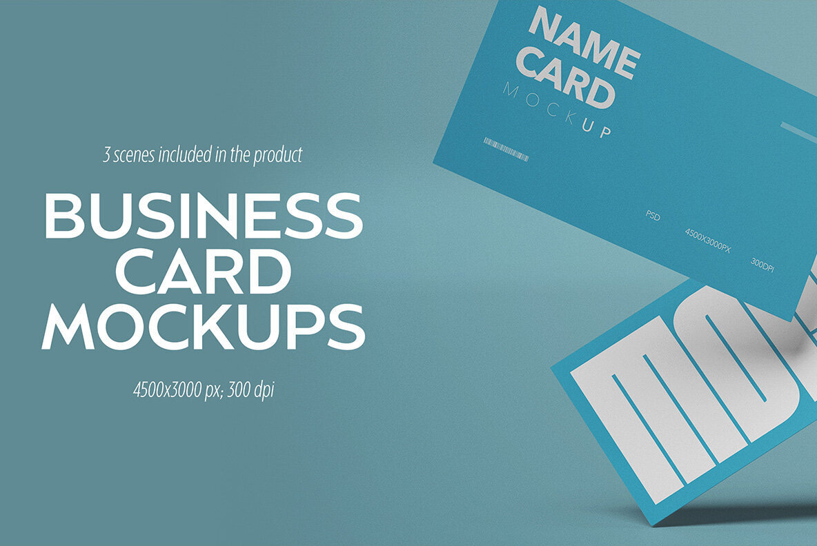 Business Card Mockups 1