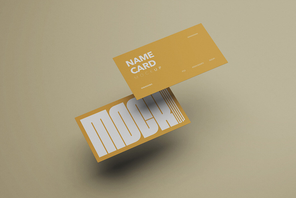 Business Card Mockups 4