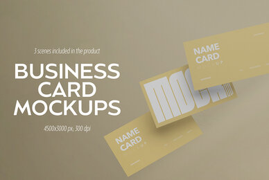 Business Card Mockups