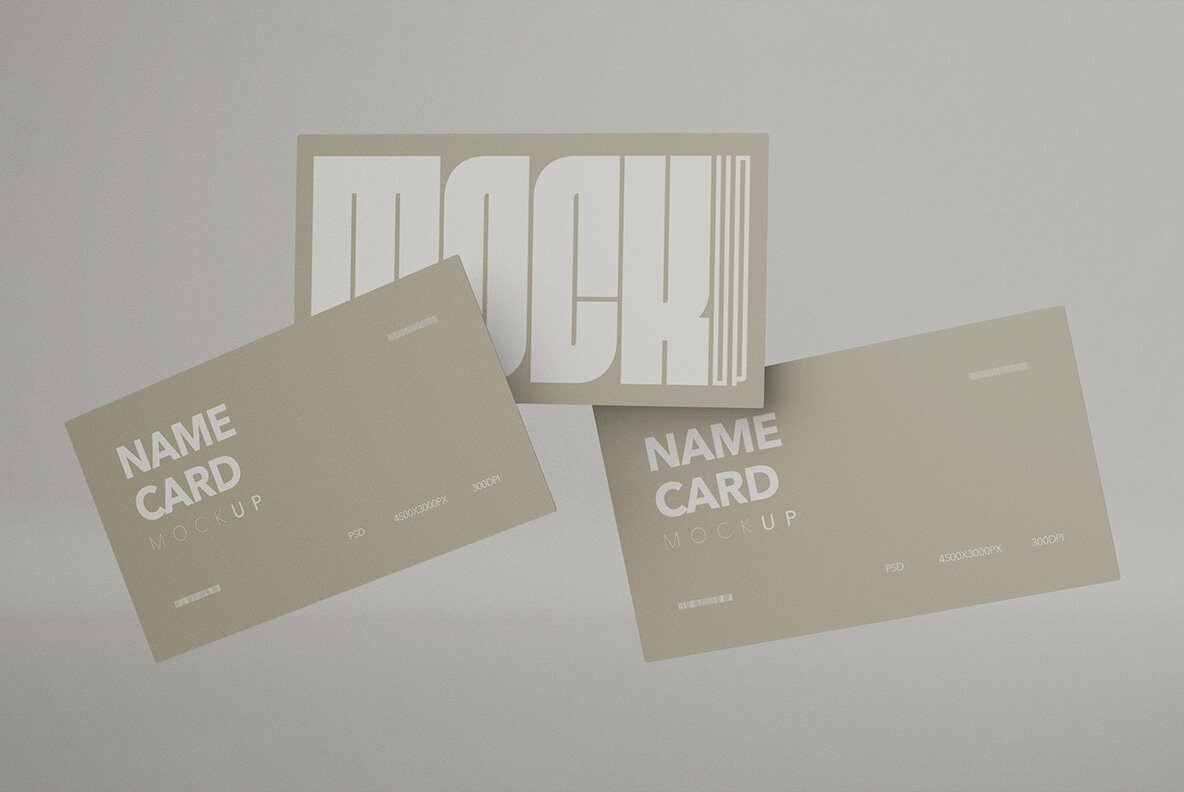 Business Card Mockups 2