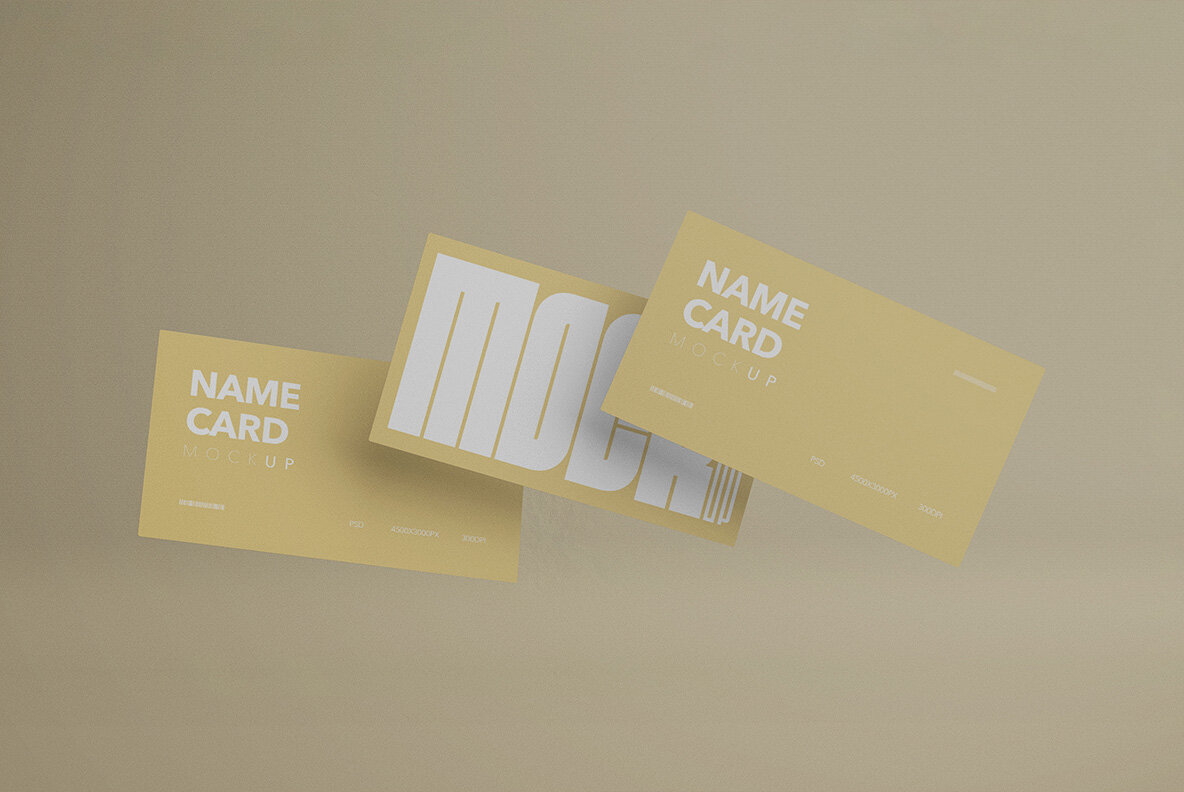 Business Card Mockups 4