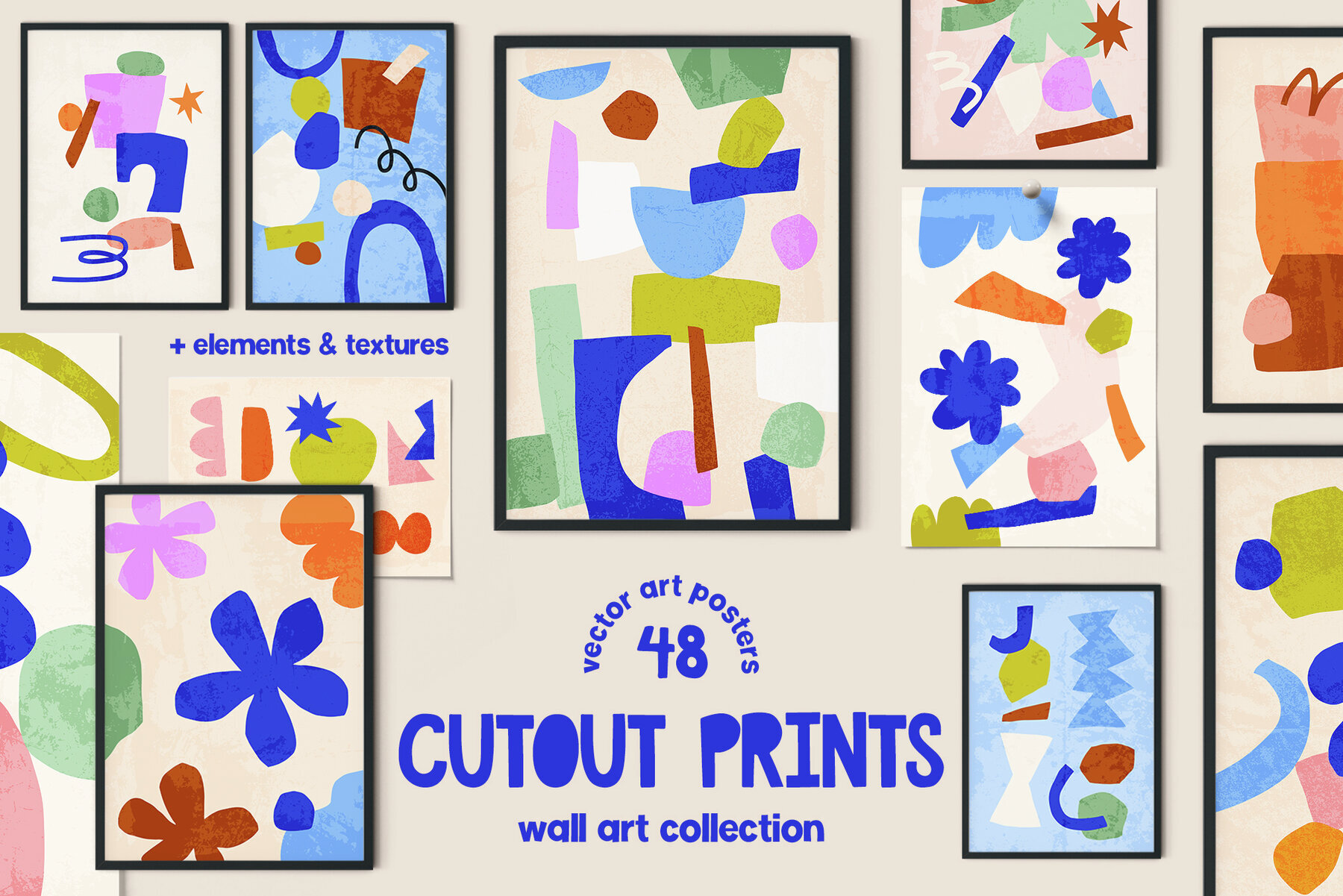 Cutout Prints Vector Poster Creator 1