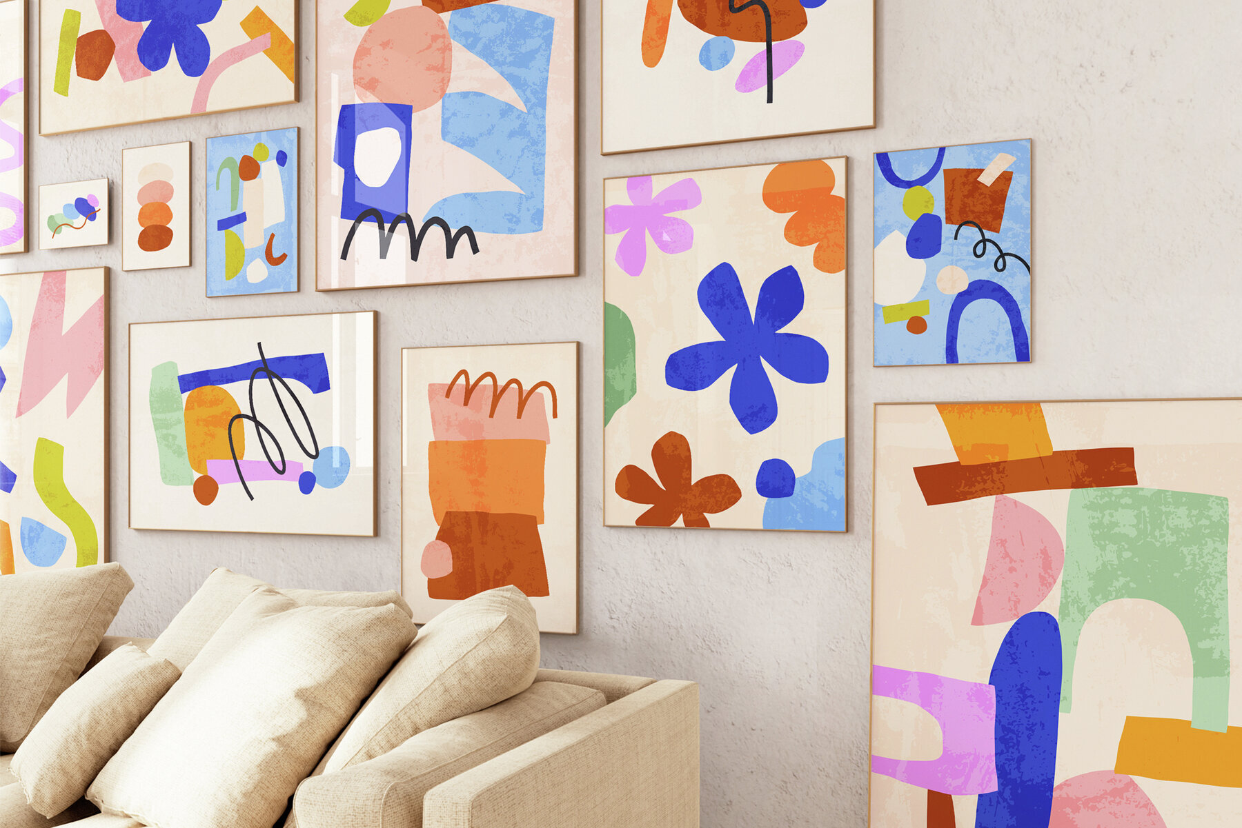 Cutout Prints Vector Poster Creator 2