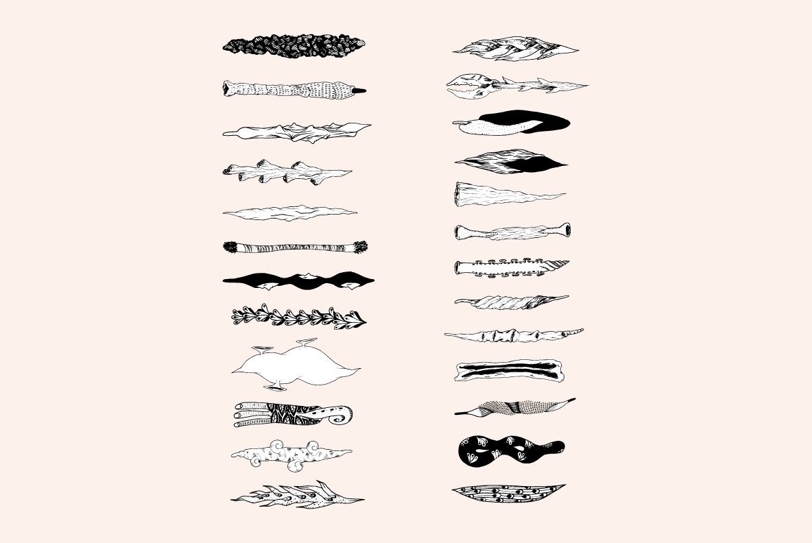 Vector Brush Collection 04 Vector Brush Collection 04