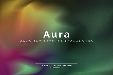 Aura Gradient Texture Background