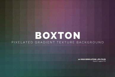 Boxton Pixelated Gradient Texture Background
