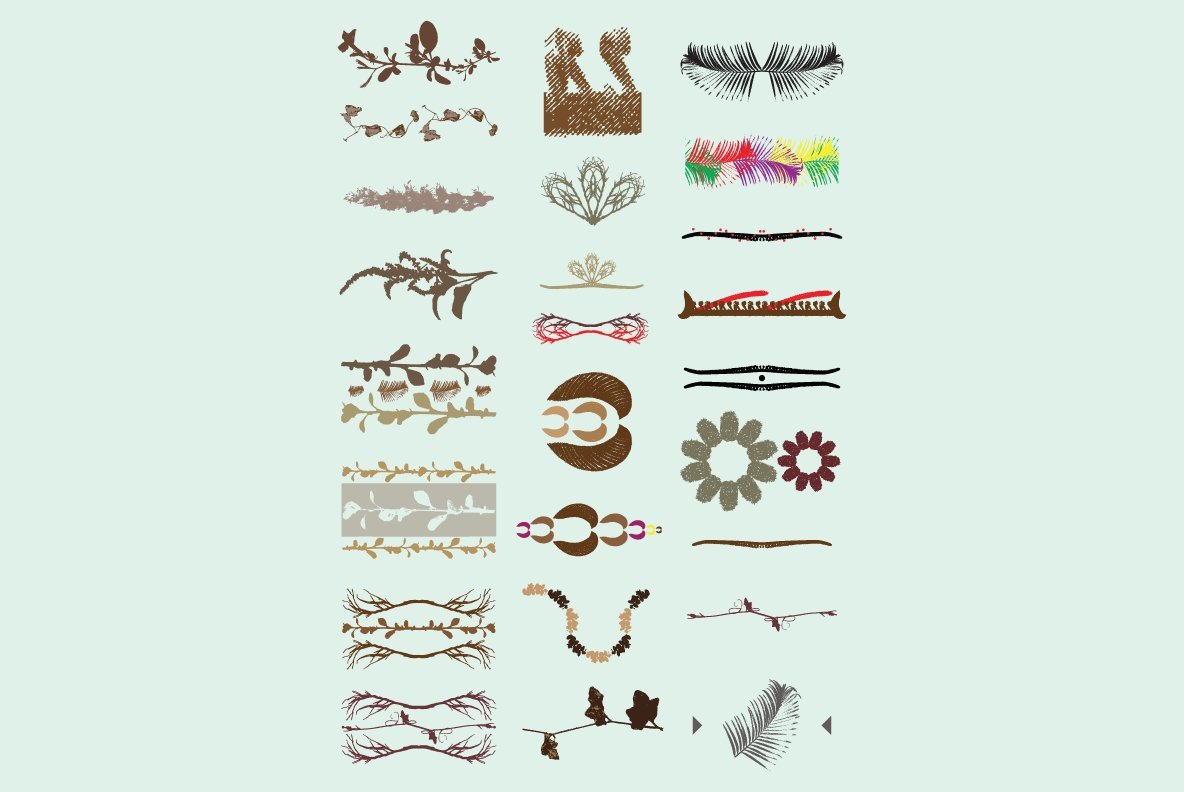 Vector Brush Collection 05 Vector Brush Collection 05