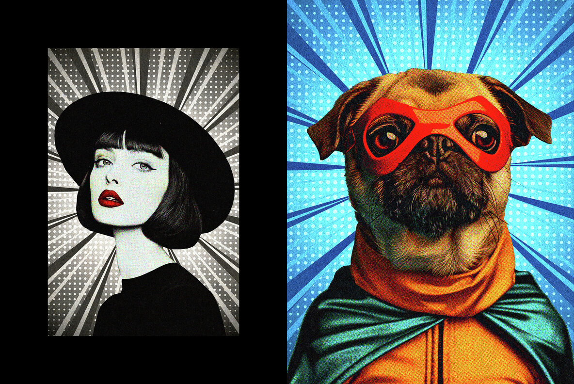 Pop Art Comic Effect 4