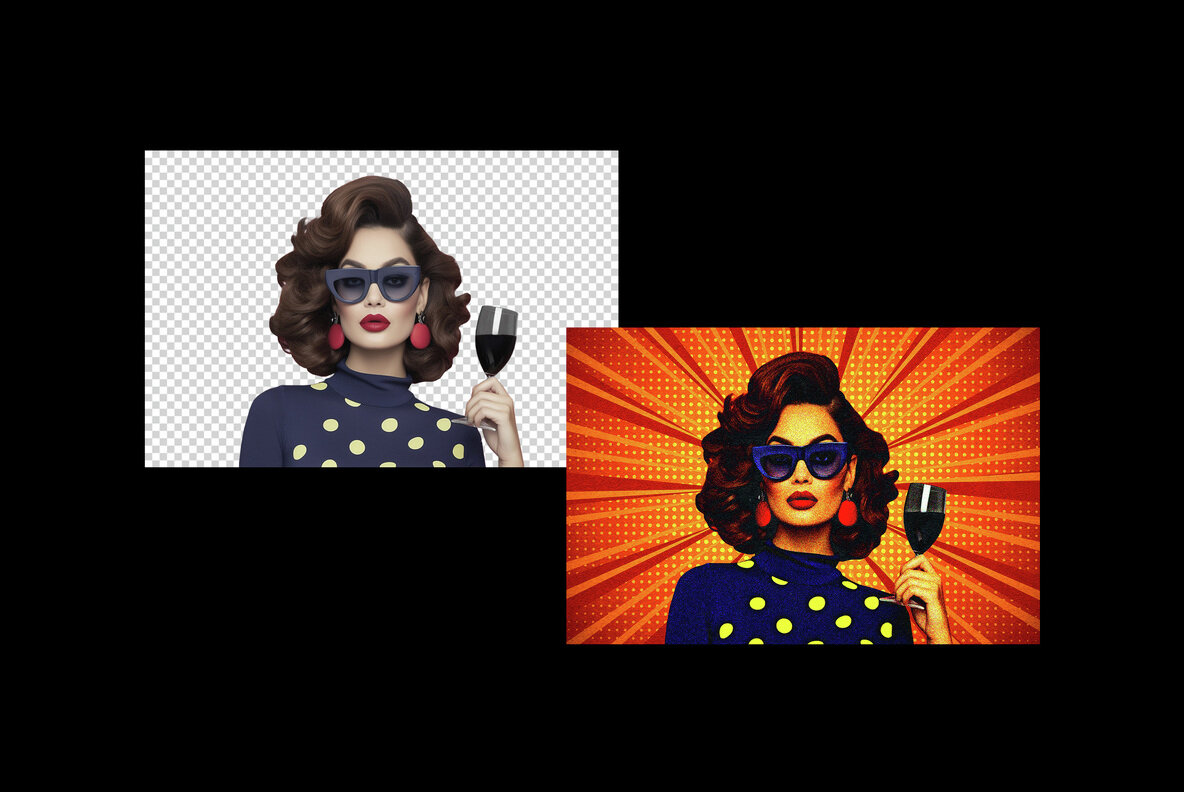 Pop Art Comic Effect 5