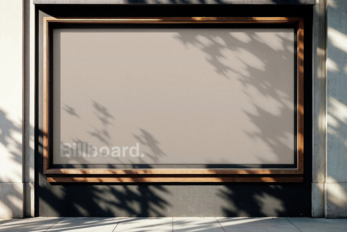 Outdoor Billboard Mockup 3