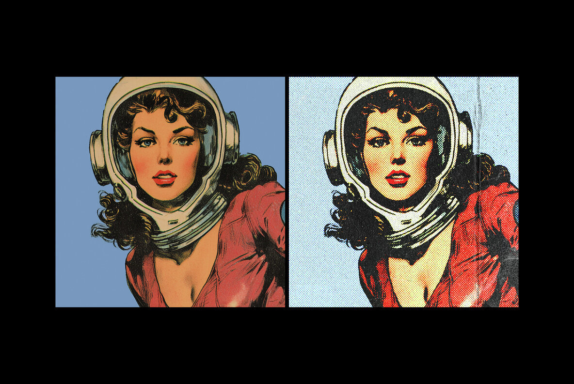 Grunge Print Photo Effect 2