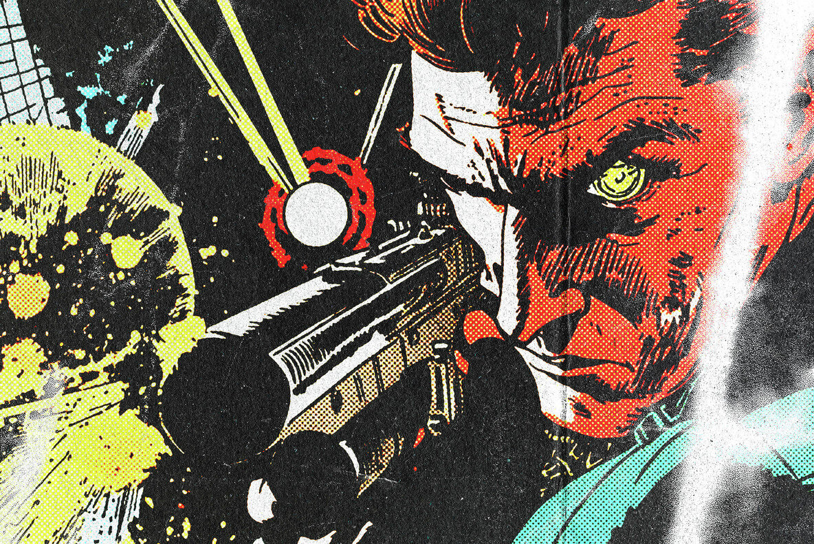 Grunge Print Photo Effect 3