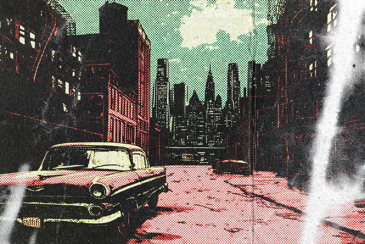 Grunge Print Photo Effect 5