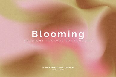 Blooming Gradient Texture Background