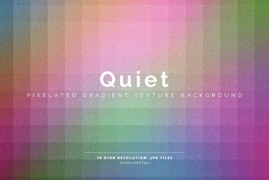 Quiet Pixelated Gradient Texture Background