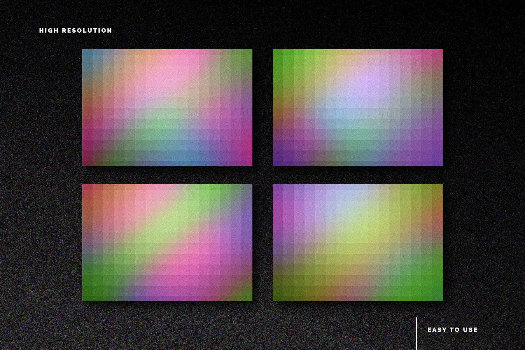 Quiet Pixelated Gradient Texture Background 3