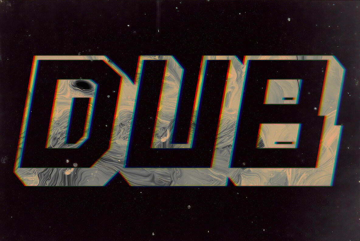 Neon Blurry Text Effect 2